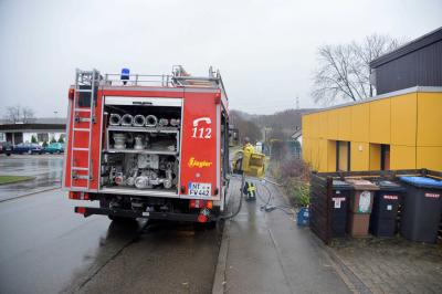 Nuertingen: Dauerregen verursacht ersten Feuerwehreinsatz - Kindergarten unter Wasser